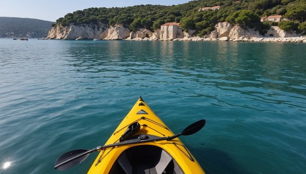 Itinéraires marins et options de location de kayak à hyères