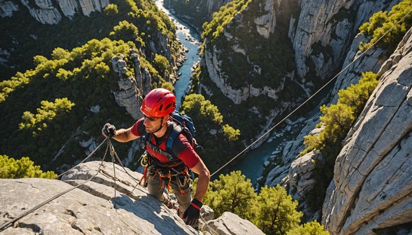 Parcours via ferrata ardeche : aventure verticale securisee